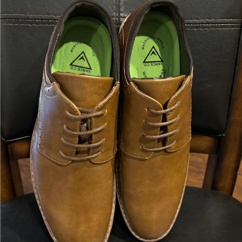 Brand new shoes with massaging insoles